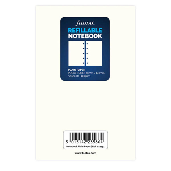 Filofax Notebook Pocket  blanco