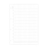 Filofax A4 jaarplanner ongedateerd wit