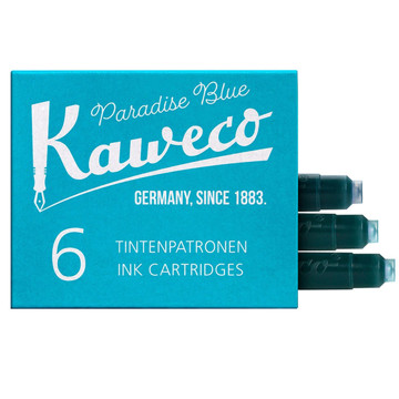 Kaweco inktpatronen Paradise Blue