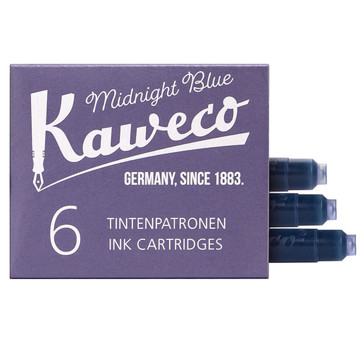 Kaweco inktpatronen Midnight Blue