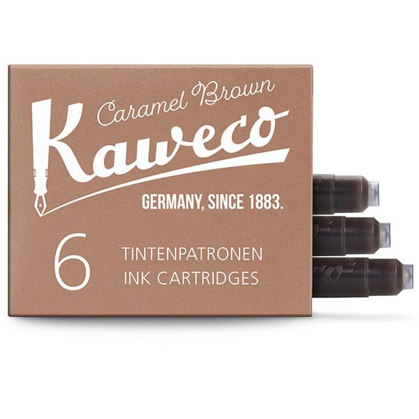 Kaweco inktpatronen Caramel Brown