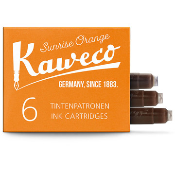 Kaweco inktpatronen Sunrise Orange