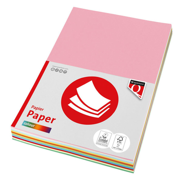 kopieerpapier Quantore Colour A4 120gr 100vel 10 kleuren