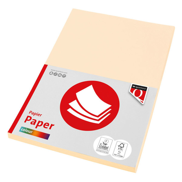 kopieerpapier Quantore Colour A4 120gr 100vel creme