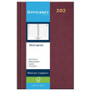 Ryam agenda Efficiency Baladek 135x210mm 7/2 pagina's bordeaux