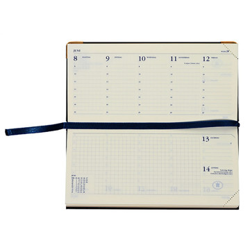 agenda Ryam Notations mundior 169x 81mm 7/2 liggend - zwart