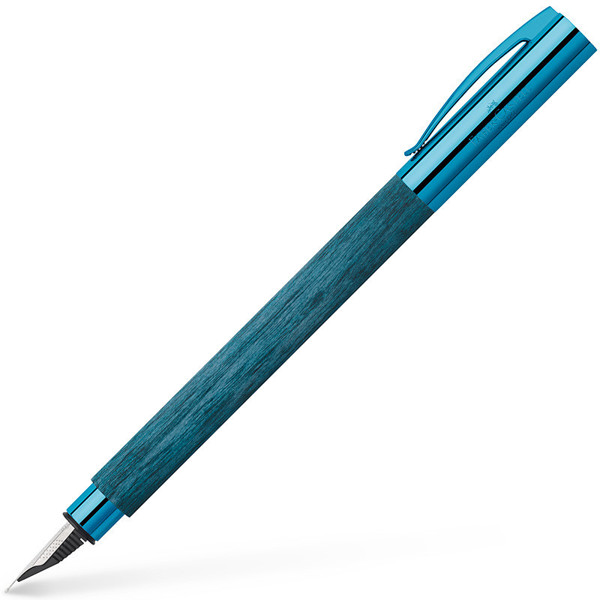 Faber-Castell Ambition Blue Wood vulpen