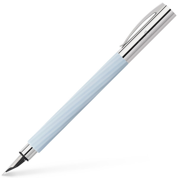 Faber-Castell Ambition Italic Ice Blue vulpen