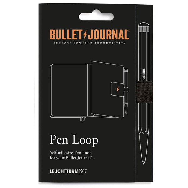 LEUCHTTURM1917 Pen Loop Bullet Journal Black