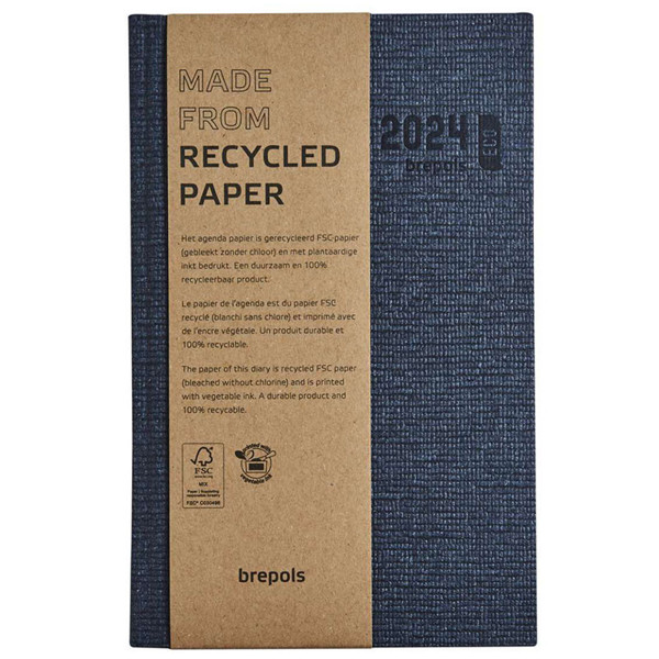 agenda Brepols Ecoday Kazar 1/1 blauw