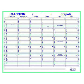 kalender Brepols Maxi planning