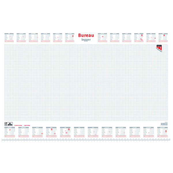 kalender Quantore 2022 onderlegblok 60x40cm