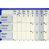 jaarplanner Legamaster - persoonlijkeplanner - horizontaal - plastic