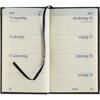 agenda Brepols  Optivision Pocket Classica 7/2 - zwart - blauw - rood