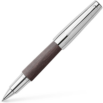 Faber-Castell E-Motion Wood Black rollerpen