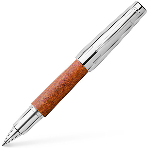 Faber-Castell E-Motion Pearwood Brown rollerpen