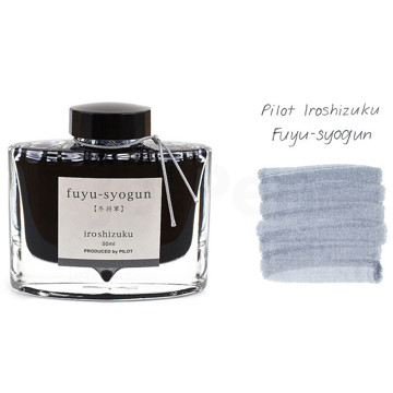 Pilot inktpot Iroshizuku 50ml Grey   - Fuyu-Syogun