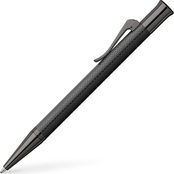 Graf von Faber-Castell Guilloche Black Edition balpen