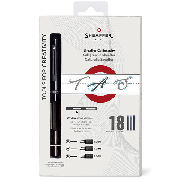 Sheaffer kalligrafiepen Viewpoint mini kit - 3 penpunten