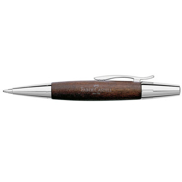 Faber-Castell E-Motion Wood Dark Brown balpen