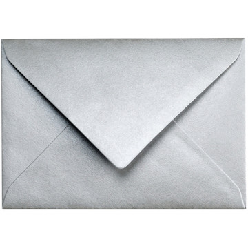 Papicolor Original Metallic envelop C6 zilver