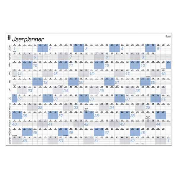 jaarplanner Quantore - 84x57cm 