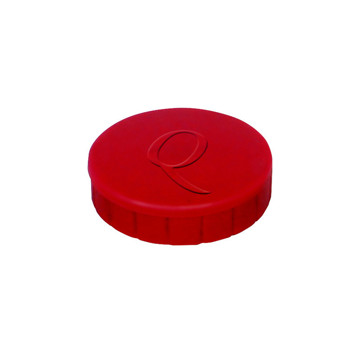 magneet Quantore 20mm 300gram 10stuks rood