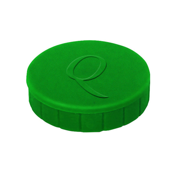 magneet Quantore 32mm 800gram 10stuks groen