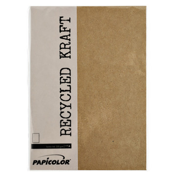 Papicolor A4 100g 12vel kraft bruin