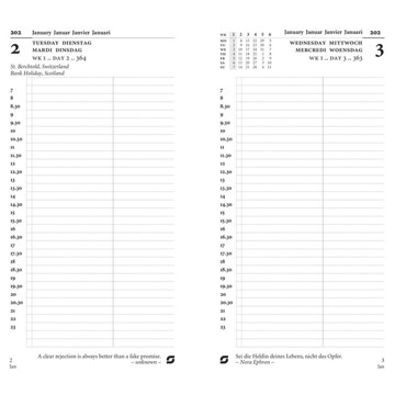 Succes calendarium 2024 Standard 1 dag op 1 pagina box 