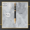 Parker IM Premium Black-Gold GT rollerpen