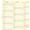 Afbeelding van Filofax A5 jaarplanner verticaal 2026 cotton cream