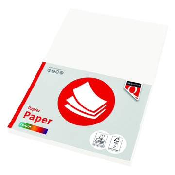 kopieerpapier Quantore Colour A4 160gr  50vel wit