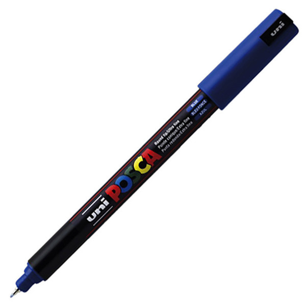 verfstift Posca PC-1MR EF 0.7mm donkerblauw