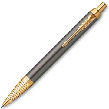 Parker IM 'Pioneers Collection' Arrow Grey Lacquer GT balpen