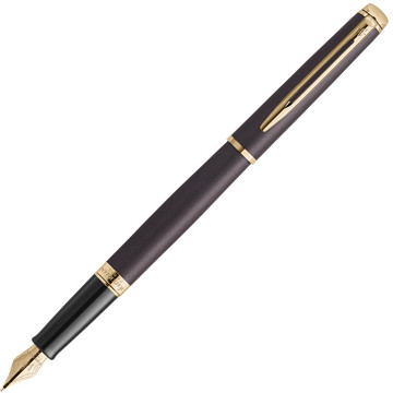 Waterman Hémisphère Metallic Lava Black GT vulpen