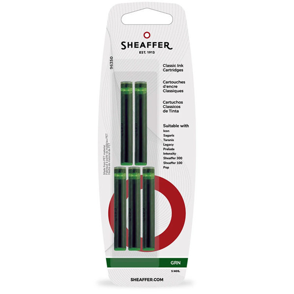 Sheaffer inktpatronen classic Green