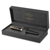 Parker Sonnet Black Lacquer GT vulpen