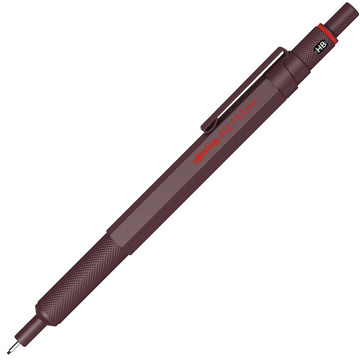 Rotring 600 0.5mm Chocolate Truffle vulpotlood