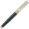 Sheaffer 300 Engraved Matt Black Skiny chrome vulpen