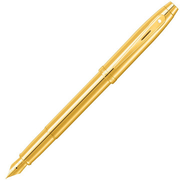 Sheaffer 100 Glossy PVD Gold vulpen