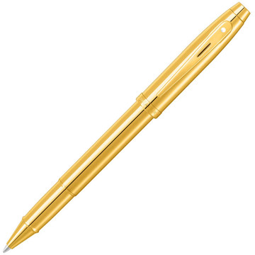 Sheaffer 100 Glossy PVD Gold rollerpen