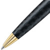 Sheaffer 300 Engraved Matt Black Skiny chrome balpen