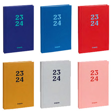schoolagenda Brepols Student Rainbow  104x167mm 7/2 