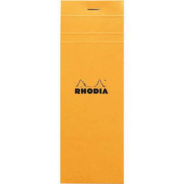 Afbeeldingen van Rhodia notitieblok No. 8 - 7.4x21cm ruit 5mm wit papier