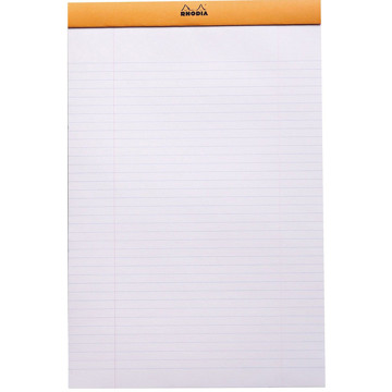 Rhodia notitieblok No.19 A4+ gelijnd  wit papier