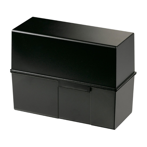 kaartenbak Han plastic A5 zwart