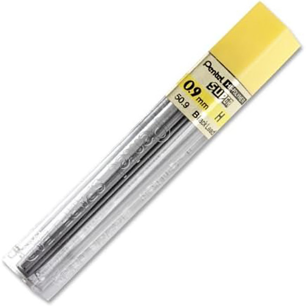 potloodstift Pentel Super Hi-Polymer 0.9mm  H 15stuks
