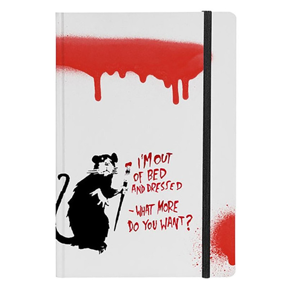 Pininfarina notitieboek Stone Paper gelijnd Banksy Rat