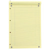 schrijfblok Oxford Everyday A4 gelijnd geel papier 80vel 80gr - 4gaats